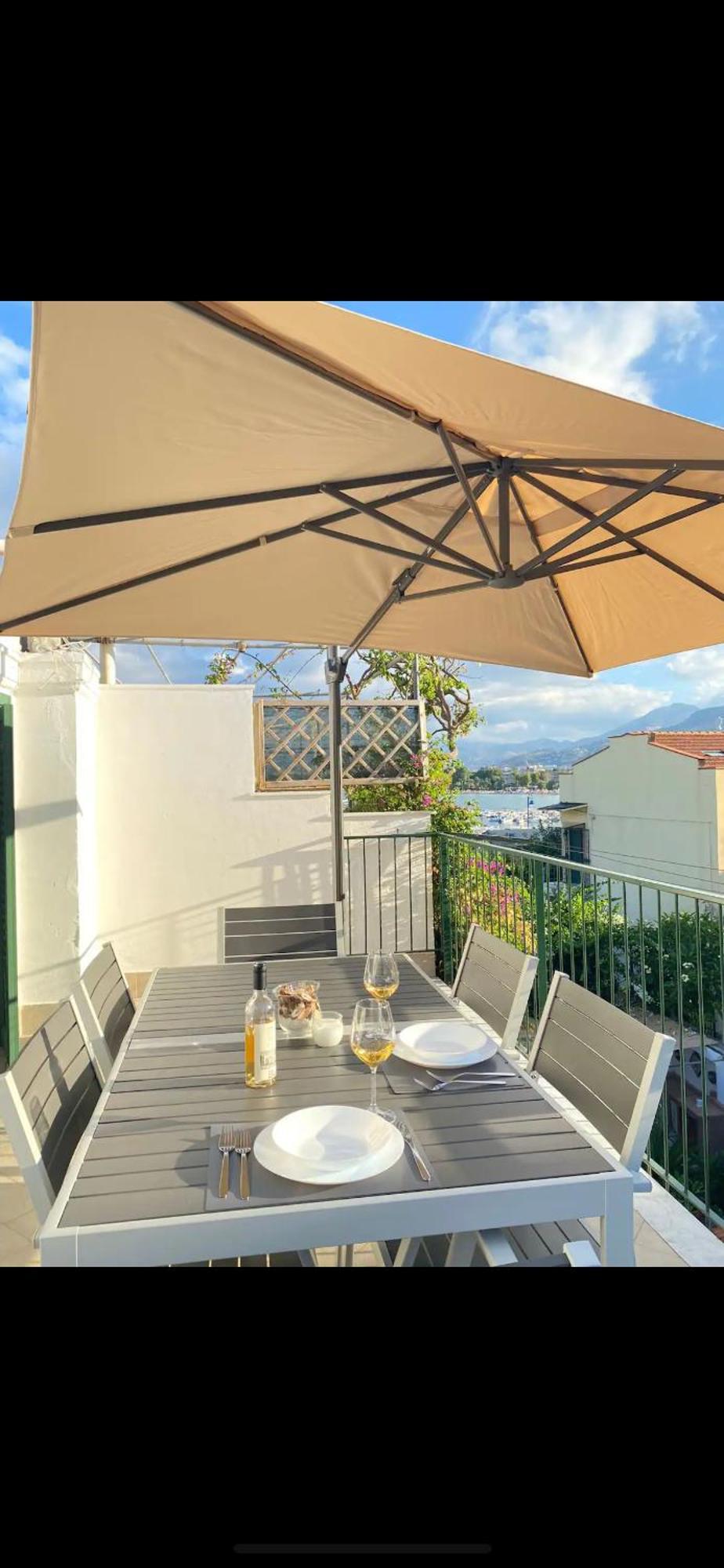 The White Sail - Mondello Apartment With Terrace - Casa Di Vincenzo E Andrea Ngoại thất bức ảnh